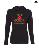 Santa Clarita Warriors Football VS Everybody SCW - Womens Adidas Hoodie