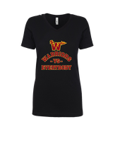 Santa Clarita Warriors Football VS Everybody SCW - Womens Vneck