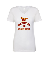 Santa Clarita Warriors Football VS Everybody SCW - Womens Vneck