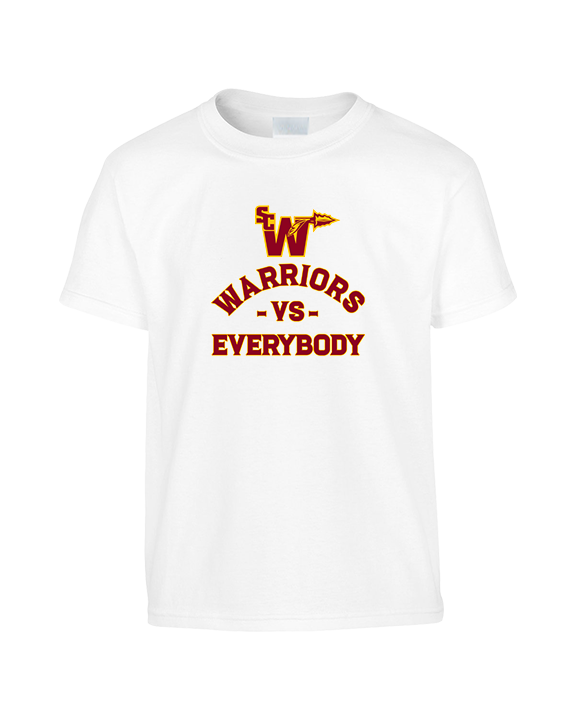 Santa Clarita Warriors Football VS Everybody SCW - Youth Shirt