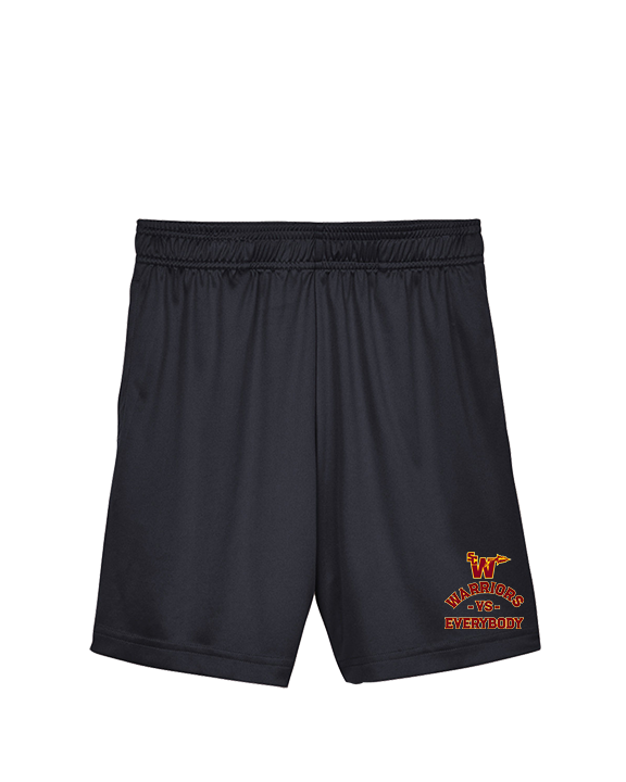 Santa Clarita Warriors Football VS Everybody SCW - Youth Training Shorts