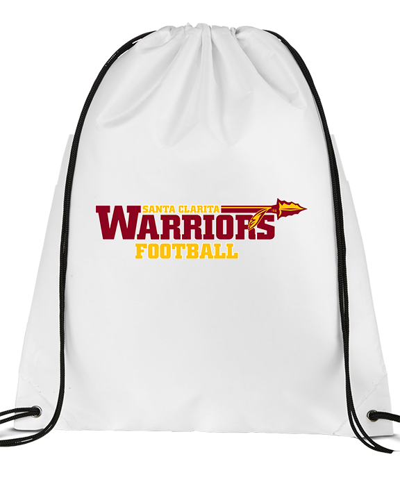 Santa Clarita Warriors Football Warriors - Drawstring Bag