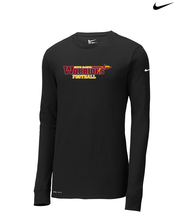 Santa Clarita Warriors Football Warriors - Mens Nike Longsleeve