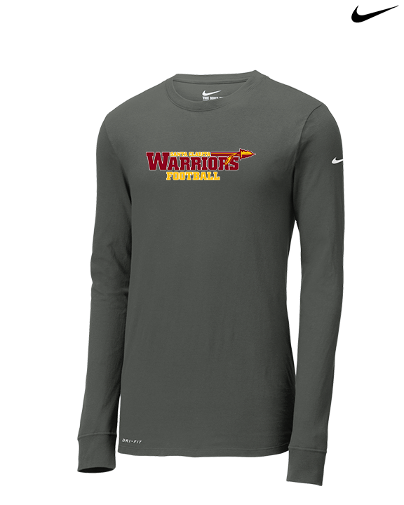 Santa Clarita Warriors Football Warriors - Mens Nike Longsleeve