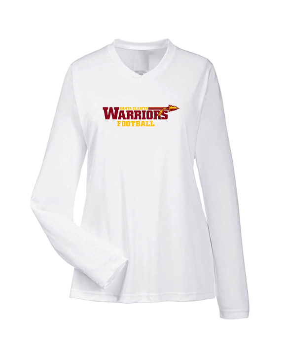 Santa Clarita Warriors Football Warriors - Womens Performance Longsleeve