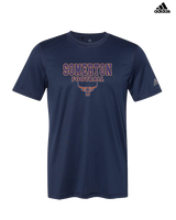 Somerton HS Football Block - Mens Adidas Performance Shirt