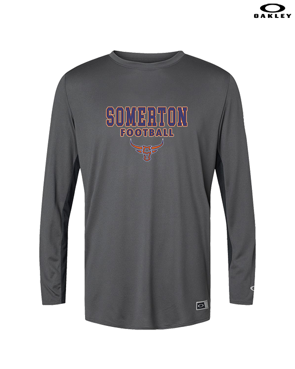 Somerton HS Football Block - Mens Oakley Longsleeve