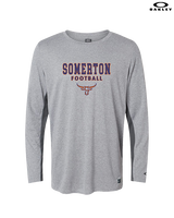 Somerton HS Football Block - Mens Oakley Longsleeve