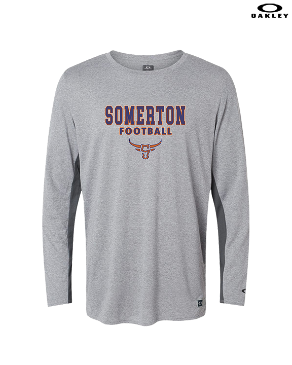 Somerton HS Football Block - Mens Oakley Longsleeve