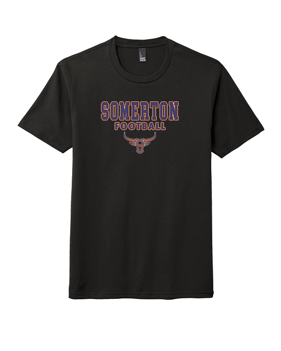 Somerton HS Football Block - Tri-Blend Shirt