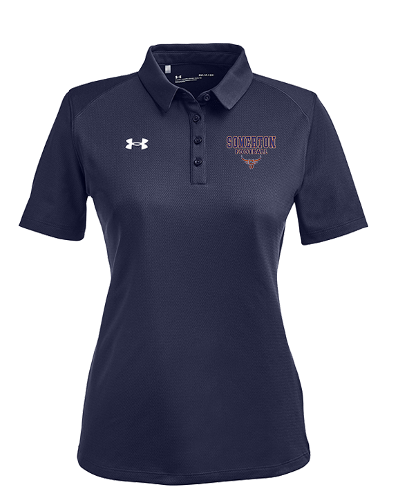 Somerton HS Football Block - Under Armour Ladies Tech Polo