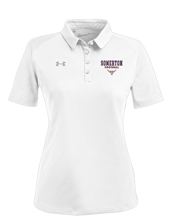 Somerton HS Football Block - Under Armour Ladies Tech Polo