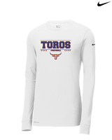 Somerton HS Football Border - Mens Nike Longsleeve