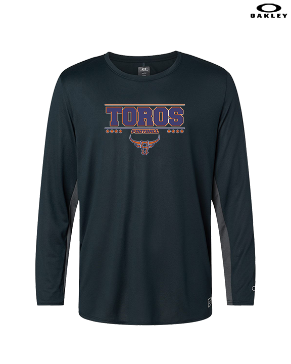 Somerton HS Football Border - Mens Oakley Longsleeve