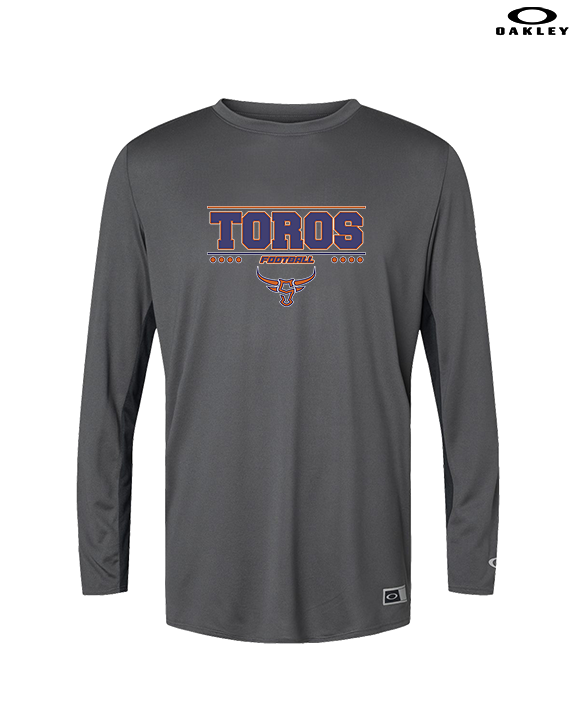 Somerton HS Football Border - Mens Oakley Longsleeve