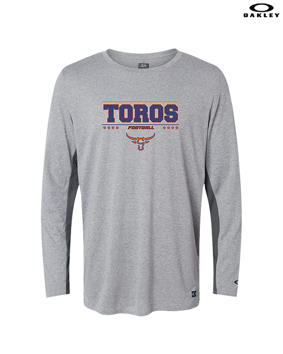 Somerton HS Football Border - Mens Oakley Longsleeve