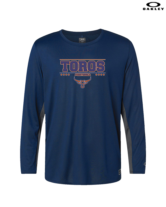 Somerton HS Football Border - Mens Oakley Longsleeve