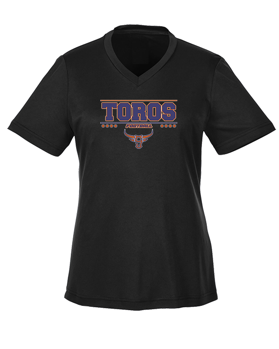 Somerton HS Football Border - Womens Performance Shirt