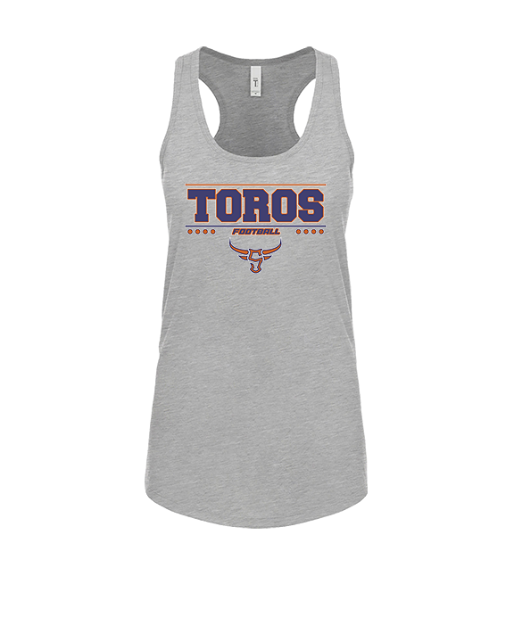 Somerton HS Football Border - Womens Tank Top