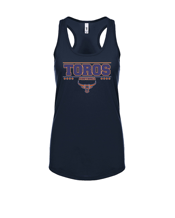 Somerton HS Football Border - Womens Tank Top