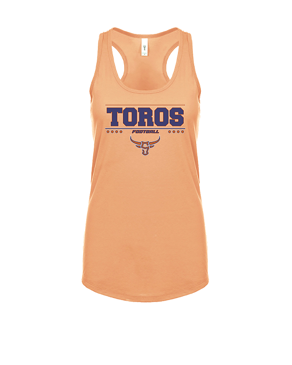 Somerton HS Football Border - Womens Tank Top