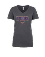 Somerton HS Football Border - Womens Vneck