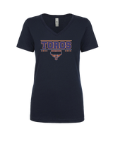 Somerton HS Football Border - Womens Vneck