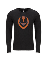 Somerton HS Football Full Football - Tri-Blend Long Sleeve