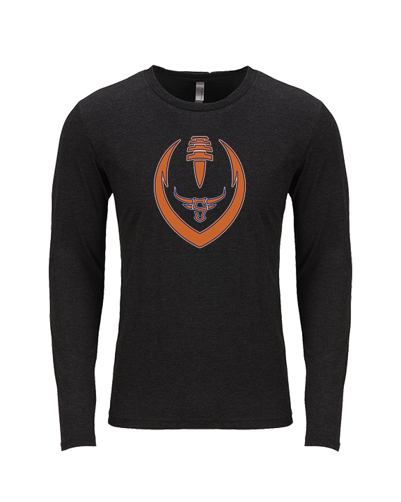 Somerton HS Football Full Football - Tri-Blend Long Sleeve