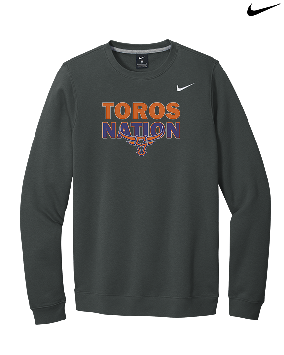 Somerton HS Football Nation - Mens Nike Crewneck