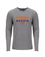 Somerton HS Football Nation - Tri-Blend Long Sleeve