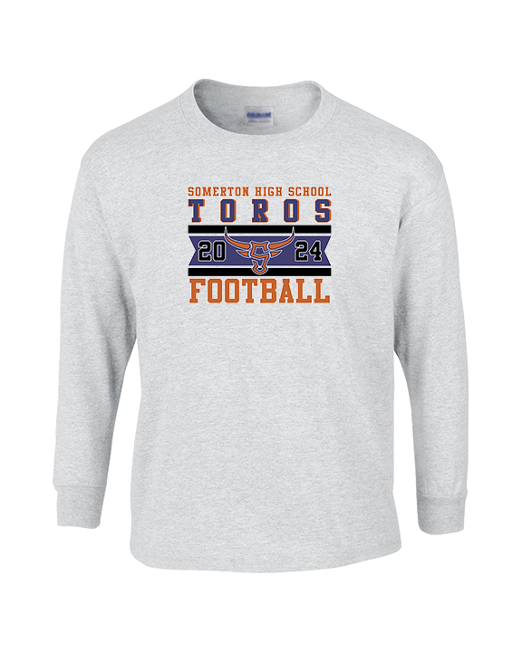 Somerton HS Football Stamp - Cotton Longsleeve