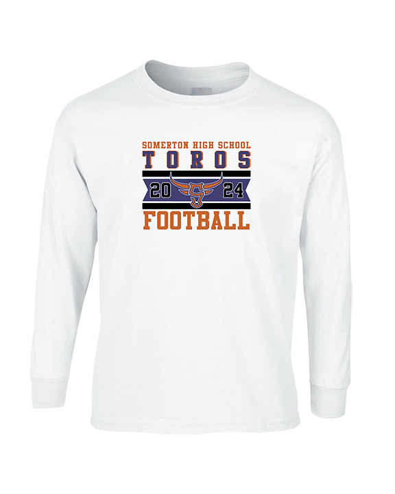 Somerton HS Football Stamp - Cotton Longsleeve