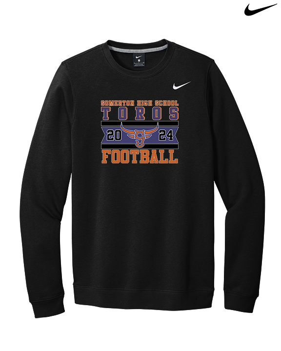 Somerton HS Football Stamp - Mens Nike Crewneck