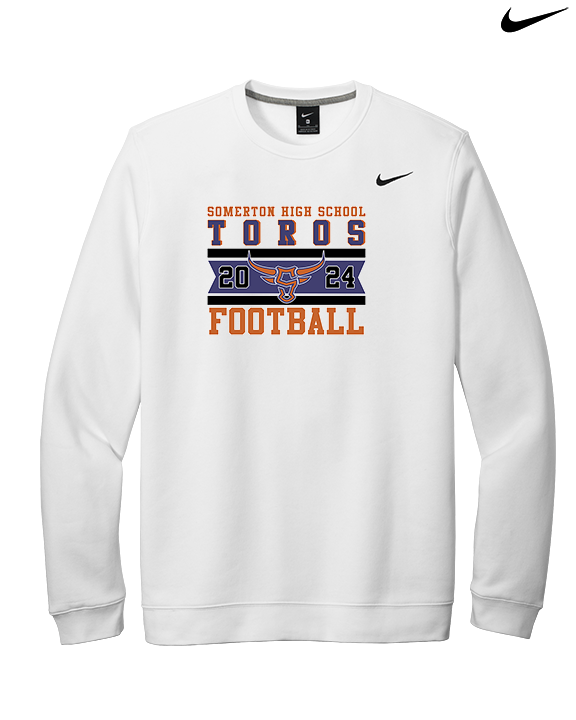 Somerton HS Football Stamp - Mens Nike Crewneck