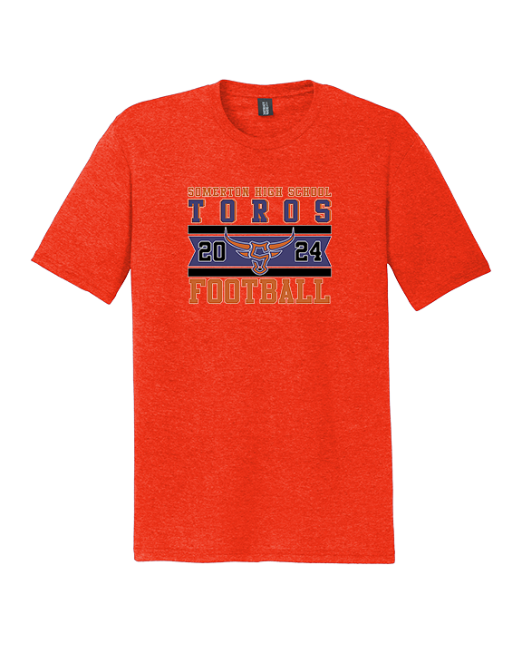 Somerton HS Football Stamp - Tri-Blend Shirt