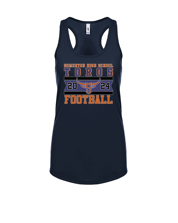 Somerton HS Football Stamp - Womens Tank Top