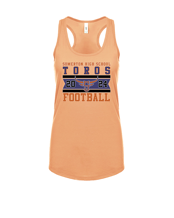 Somerton HS Football Stamp - Womens Tank Top