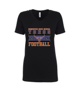 Somerton HS Football Stamp - Womens Vneck