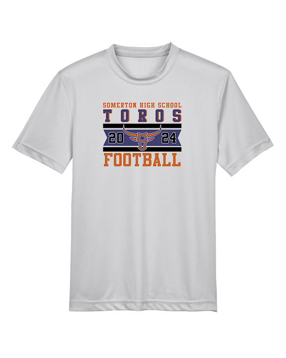 Somerton HS Football Stamp - Youth Performance Shirt