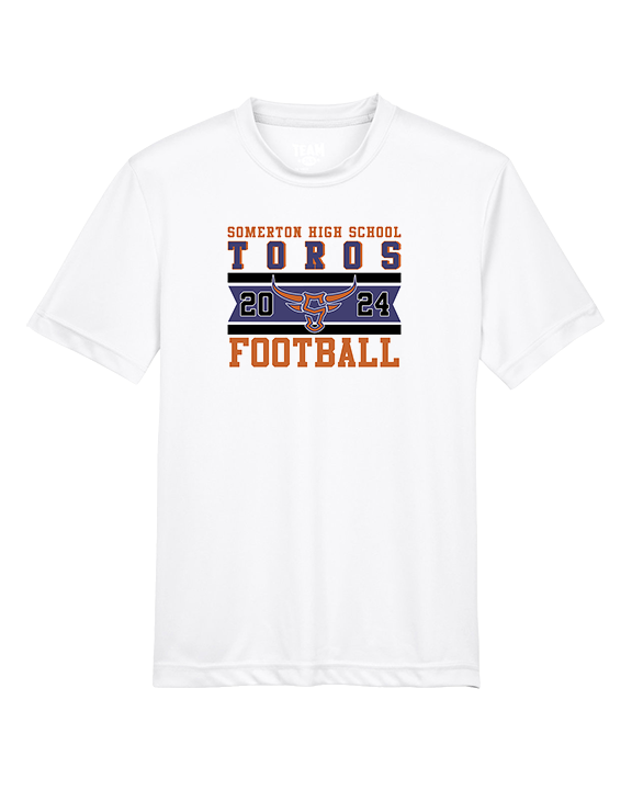 Somerton HS Football Stamp - Youth Performance Shirt