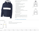 Walther Christian Academy Football Design - Mens Sport Tek Jacket