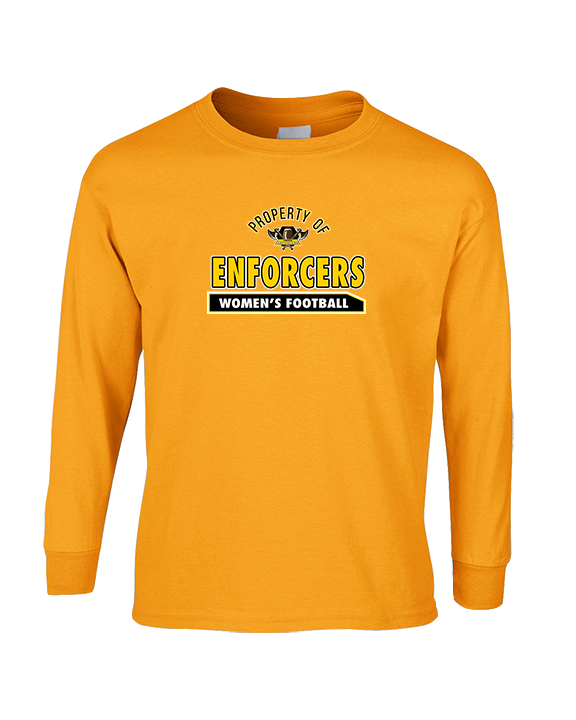 Tennessee Enforcers Womens Football Property - Cotton Longsleeve