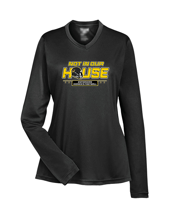 Tennessee Enforcers Womens Football NIOH - Womens Performance Longsleeve