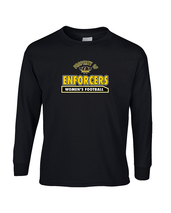 Tennessee Enforcers Womens Football Property - Cotton Longsleeve