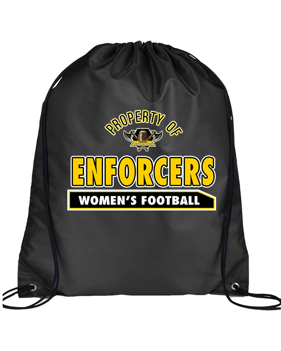 Tennessee Enforcers Womens Football Property - Drawstring Bag