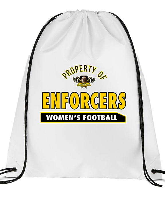 Tennessee Enforcers Womens Football Property - Drawstring Bag