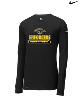 Tennessee Enforcers Womens Football Property - Mens Nike Longsleeve