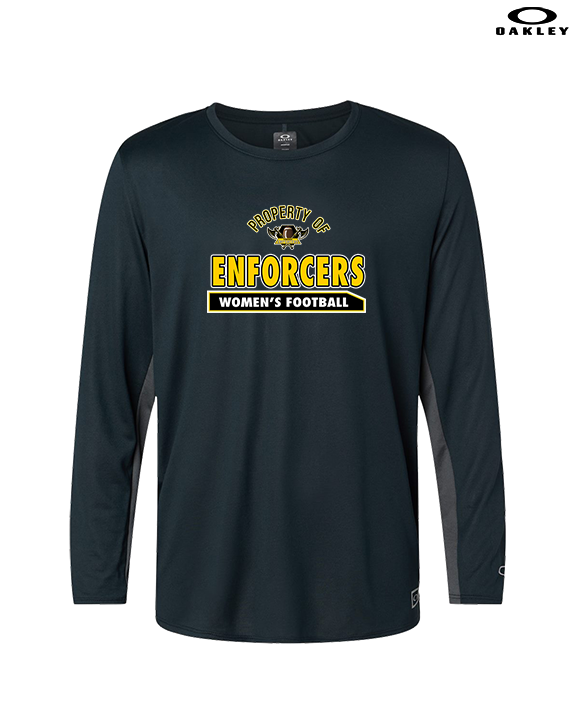 Tennessee Enforcers Womens Football Property - Mens Oakley Longsleeve