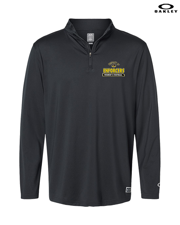 Tennessee Enforcers Womens Football Property - Mens Oakley Quarter Zip